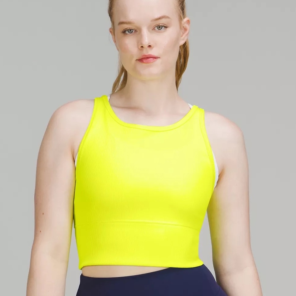 Lululemon Power Pivot Ribbed Tank Top